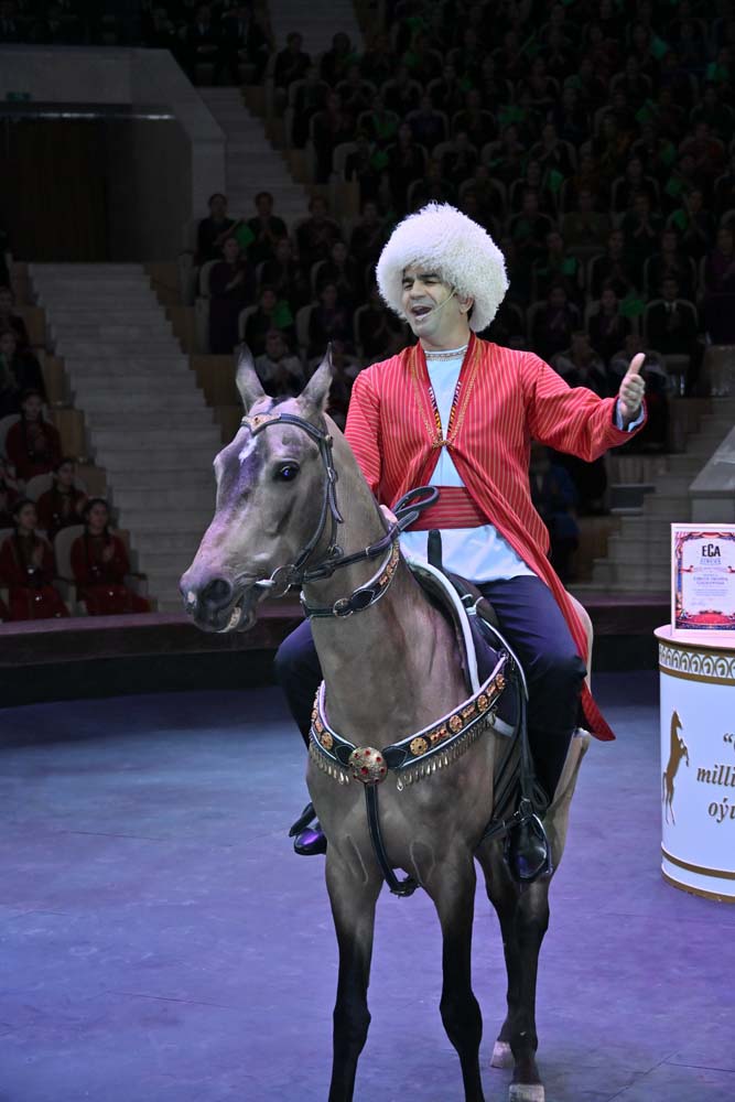 The fame of Akhal-teke horses grows in the world